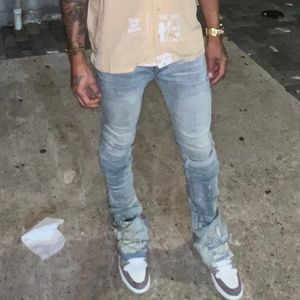 Stacked  jeans